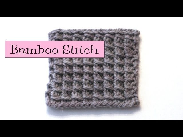 Fancy Stitch Combos - Bamboo Stitch