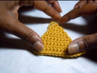 How to Crochet a Triangle shape