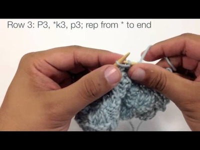 How to Knit the Close Check Stitch (English Stitch)