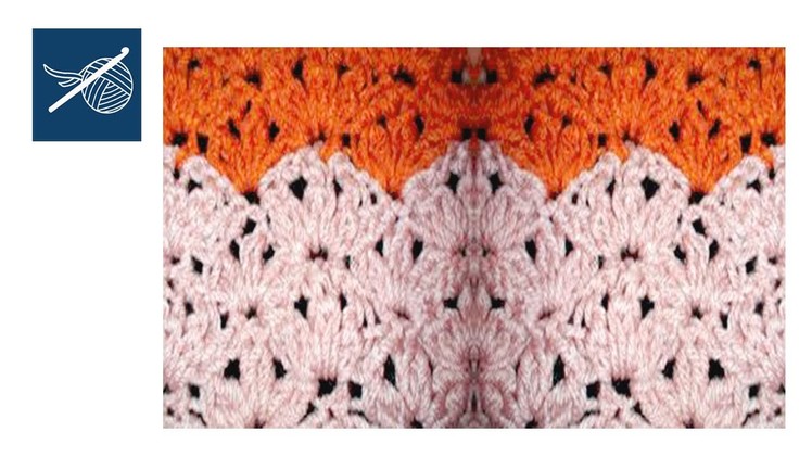 How to make a Crochet Cluster Shell - Left Hand Crochet Geek