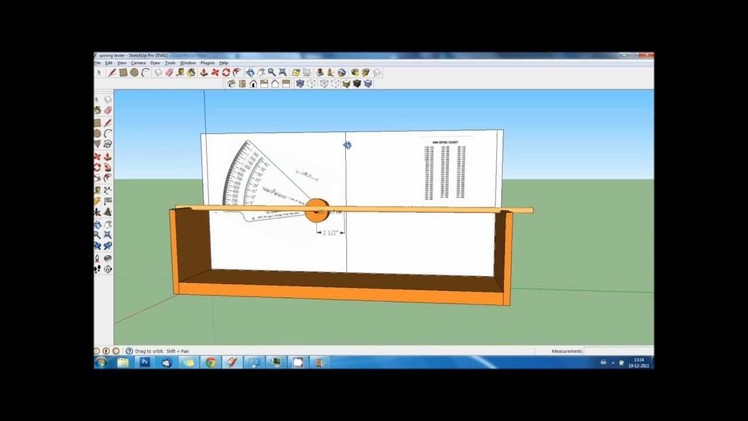 How to make a DIY arrow spine tester tutorial in Google Sketchup