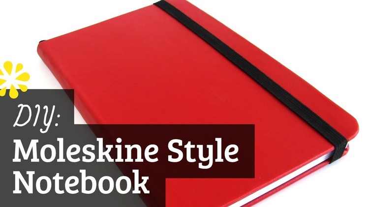 How to Make a Moleskine Style Notebook: Case Binding