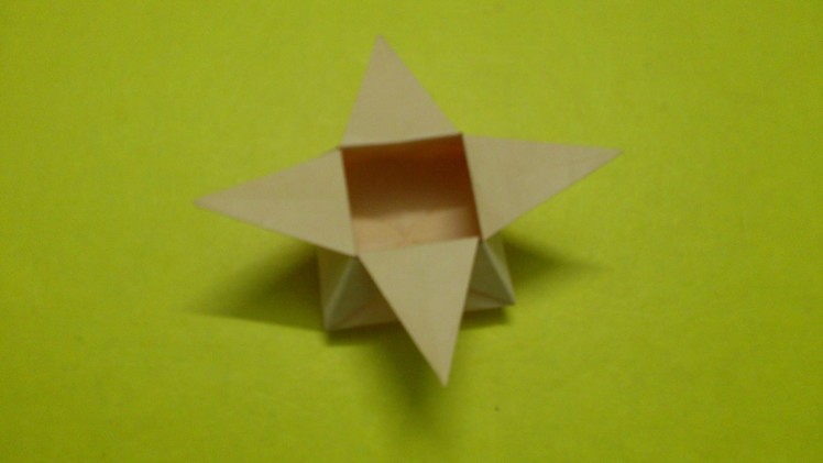 How to Make a Paper Star Box or Star Basket