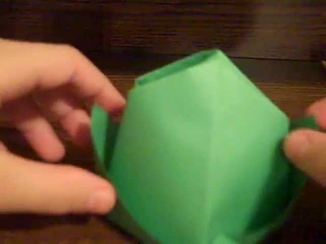 How To Make An Origami Leprechaun Hat