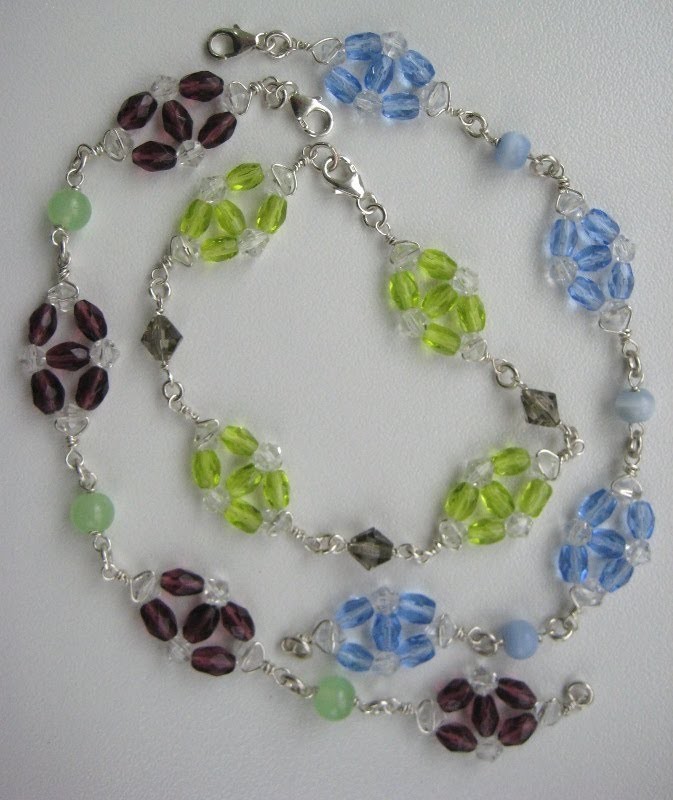 How to Make Beaded Wire Wrapped Bracelet - Part 2