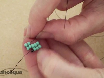 How to Perform Increases in Square Stitch Bead Weaving