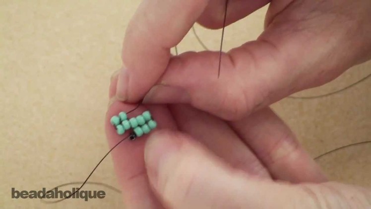 How to Perform Increases in Square Stitch Bead Weaving