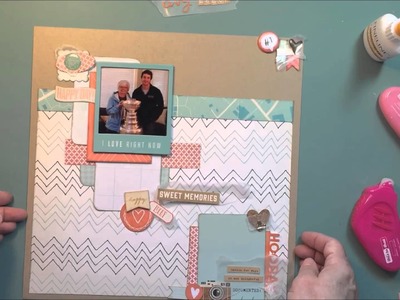 "Lucky Day": A 12x12 Scrapbooking Process