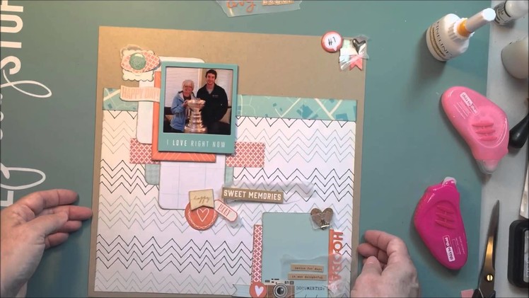 "Lucky Day": A 12x12 Scrapbooking Process