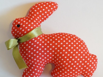 Make a Pretty Fabric Toy Rabbit - DIY Crafts - Guidecentral