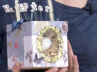 Making an Upcycled Easter Gift Box | In The Studio