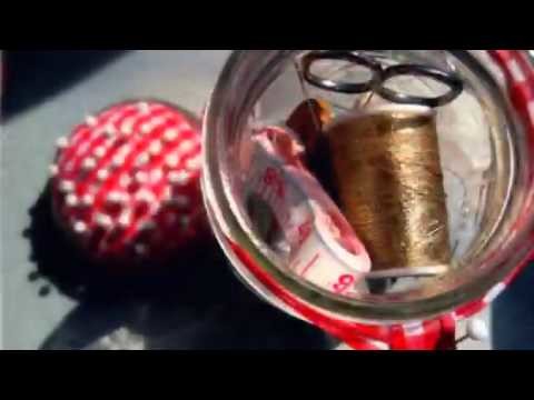 Mason Jar Sewing Kit - Easy DIY Tutorial