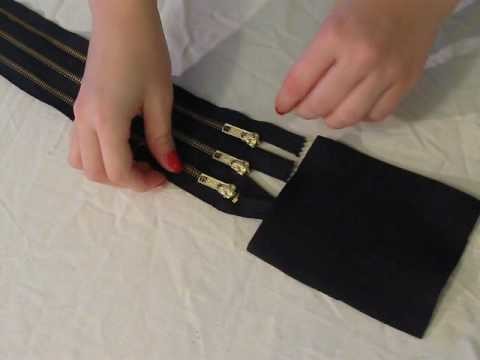 Missa by Design: DIY 10 (Zipper Belt) --Holiday Gift Idea!