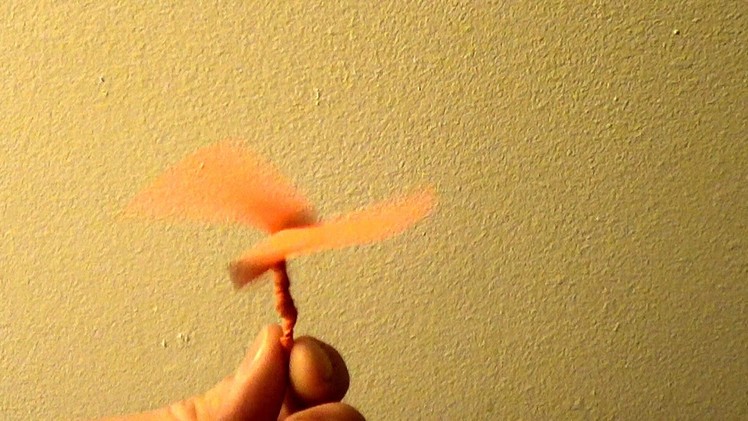 Paper Helicopter - How To Make An Origami Paper Helicopter