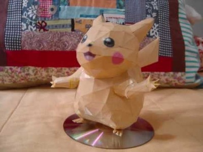 Review papercraft pikachu