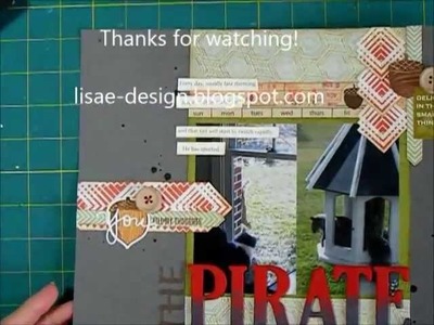 Scrapbooking Process from Story to Sketch to Page