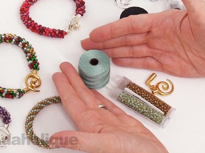 Show & Tell: Beadaholique Exclusive Kumihimo Bracelet Refill Kits