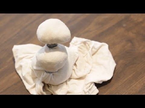 Sock & Toilet Paper Snowman : Paper Crafts