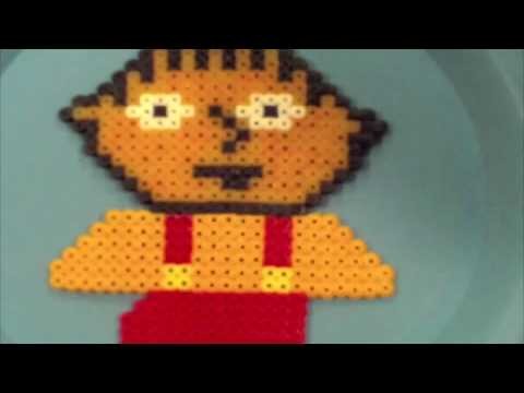 Stewie From Family Guy Perler Hama Iron On Beads