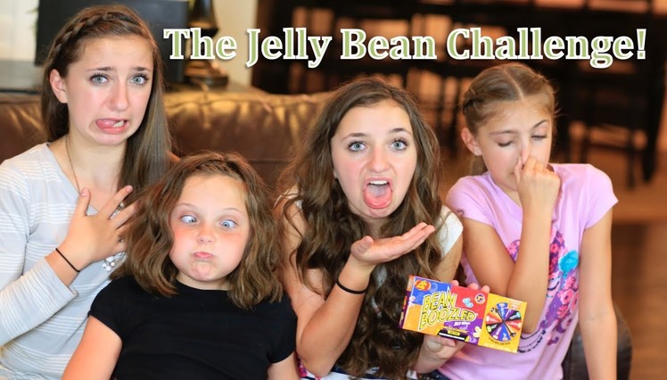 The Gross-Out Jelly Bean Challenge | Brooklyn and Bailey