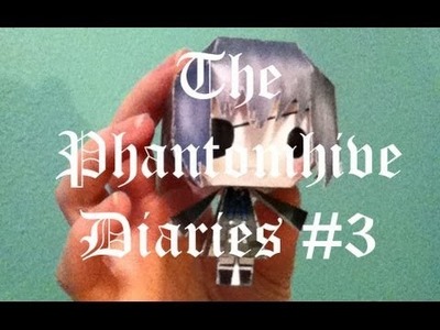 The Phantomhive Diaries #3:  How to make a Papercraft Chibi