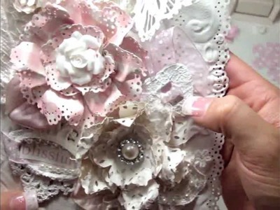 Tutorial - Doily Paper Flower