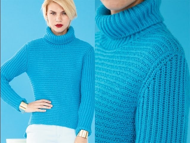 #29 Sideways Turtleneck, Vogue Knitting Fall 2013