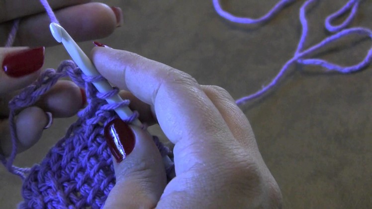 Adding stitches in Tunisian crochet