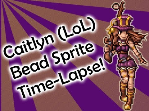 Caitlyn - League of Legends Bead Sprite Time-Lapse