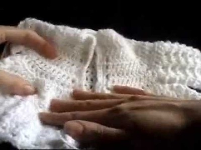 Crochet Baby Imagination Sweater V-Stitch Part 3 of  3