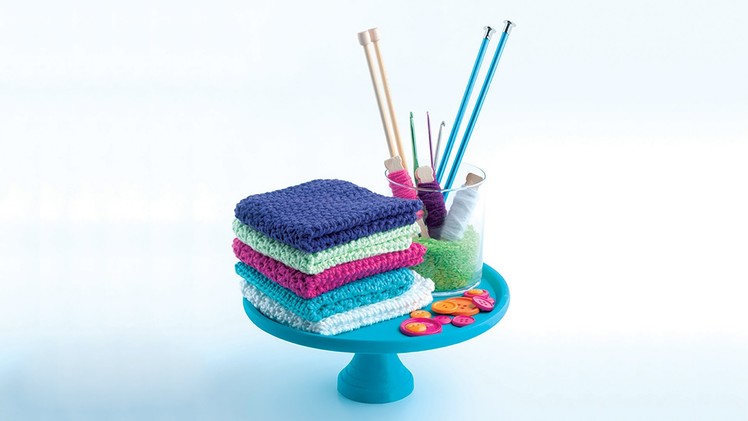 Crochet Basics: Darling Dishcloths