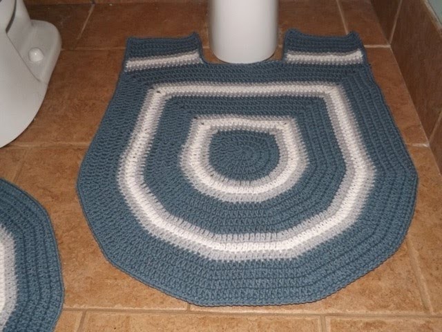 Crochet Bathroom set  Part 4 of 4
