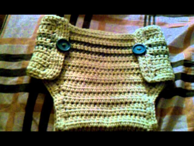 Crochet diaper cover with help from bobwilson123!