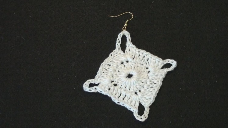 CROCHET EARRING IRENE Crochet Geek