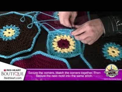 Crochet Octagon & Square Tutorial: Video 3