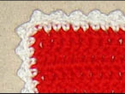 Crochet Stitch - Picot lace edge