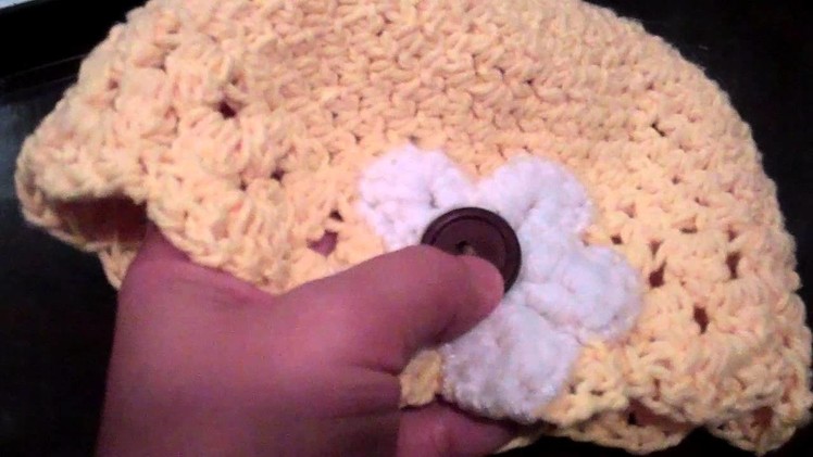 Crochet Vintage Baby Hat