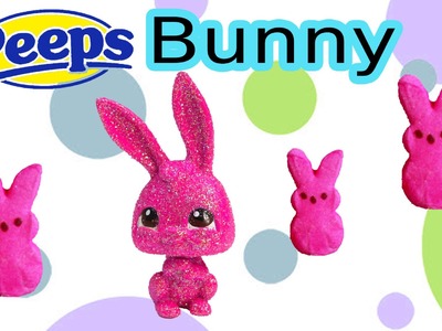 Custom LPS Easter Sugar Marshmallow PEEPS Bunny Chocolate Glitter Candy DIY Littlest Pet Shop Craft
