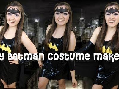 DIY Batman The Dark Knight Halloween Makeup & Costume!