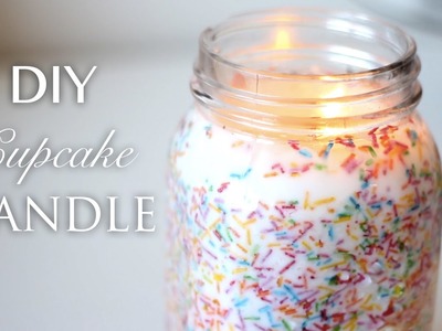 DIY Cupcake Candle