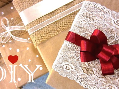 DIY Gift Wrapping Ideas | How to Make a Bow for a Gift