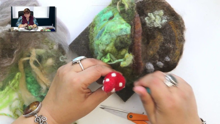 DIY: How to Create a Needle Felted Gnome Home