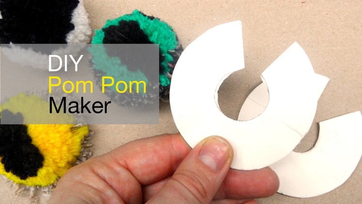 DIY Pom Pom Maker