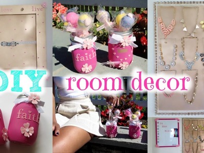 DIY Room Decor for Summer ☼ Cute, Cheap &amp; Easy! + Tips. How to Stay Organized!