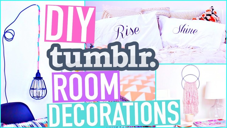 DIY TUMBLR Room Decorations!