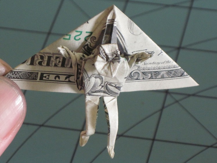 Dollar Origami Hang Glider (Advanced Model)
