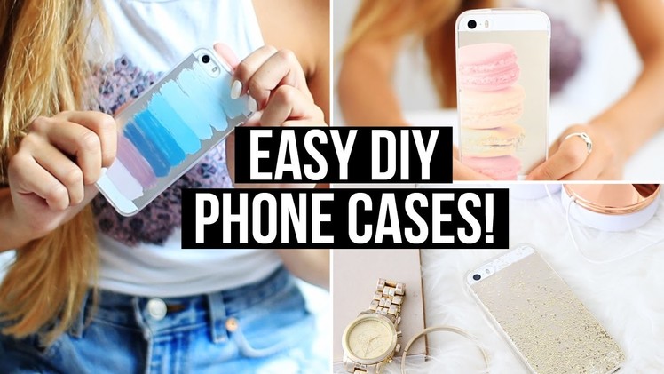 Easy & Affordable DIY Phone Cases! | LaurDIY