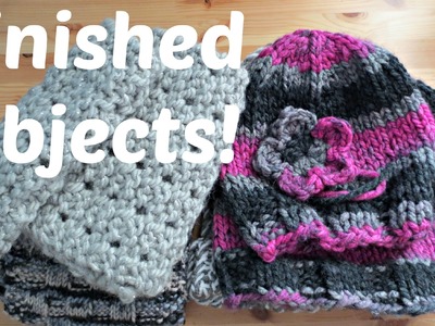 Finished Objects - Hats And Scarves