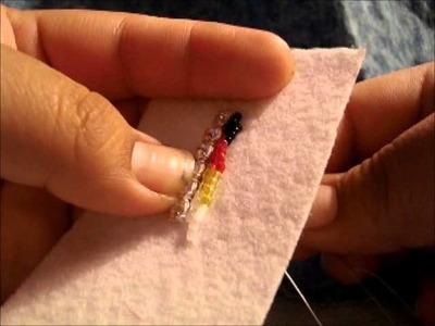 How to: Bead Native American Beadwork, Earrings, 3