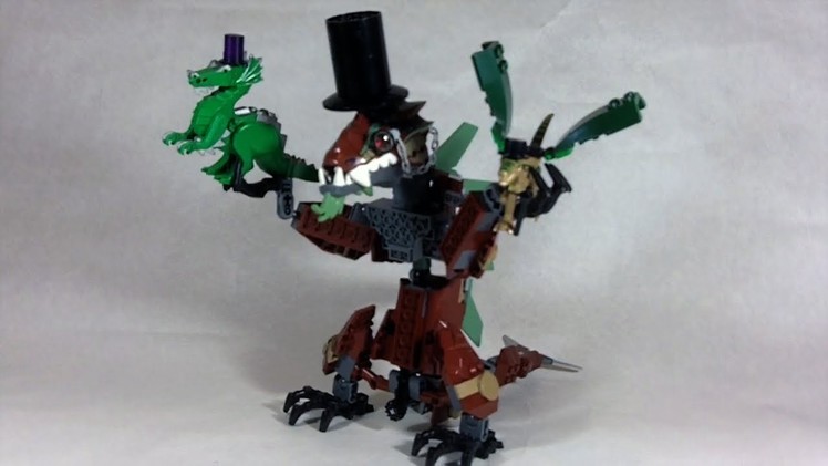 How To Build: Fancy LEGO Dragons